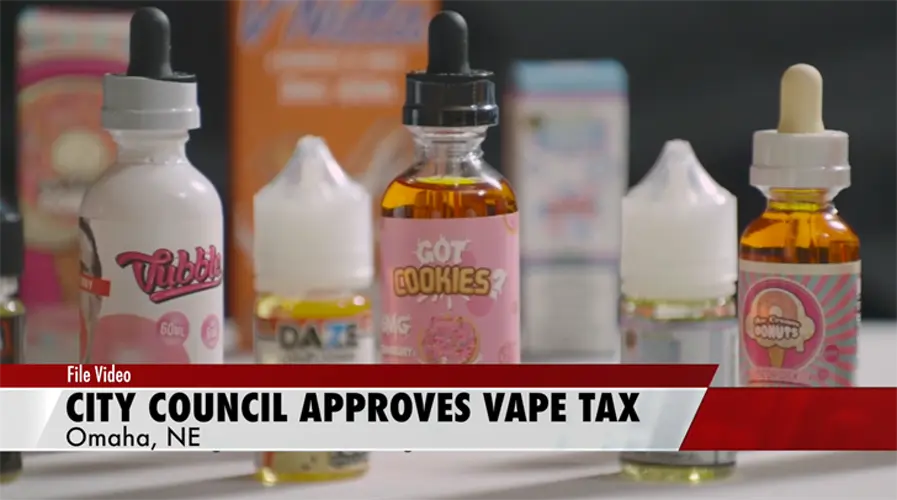Omaha City Council approves vape tax