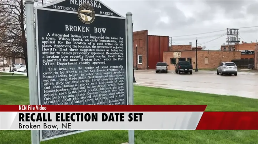 Recall Election Date Set for Broken Bow Mayor