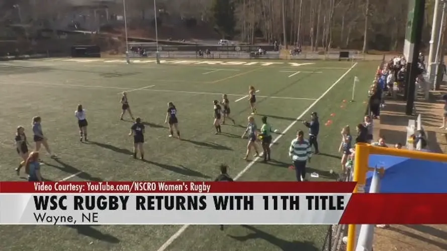 Wayne State College rugby team returns home from Georgia with 11th championship