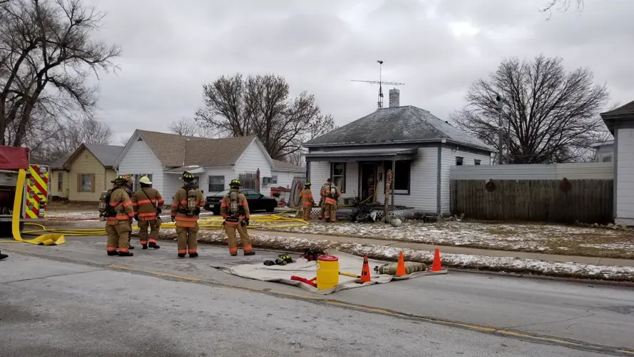Motorcycle Tire Popping, Thought to be Source of Reported Explosion