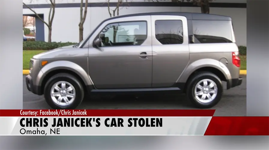Senate candidate Janicek's car reported stolen