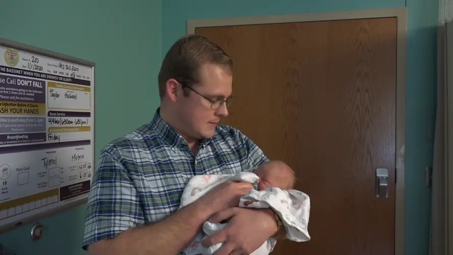 CCH, parents celebrate first 2020 baby