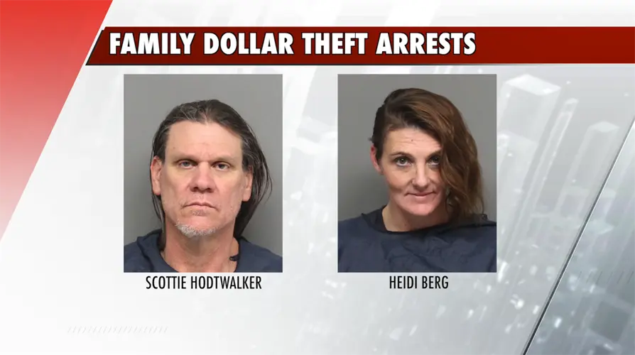 Two arrested after attempting to steal from Family Dollar