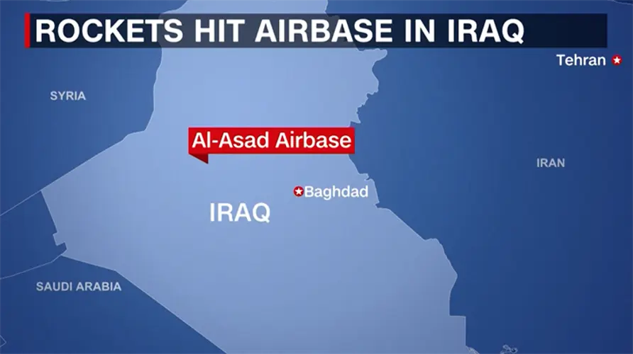 Iran strikes back at US with missile attack at bases in Iraq