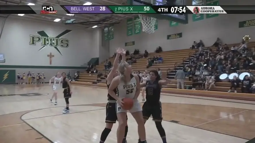 Pius X Girls Down Bellevue West, Remain Undefeated