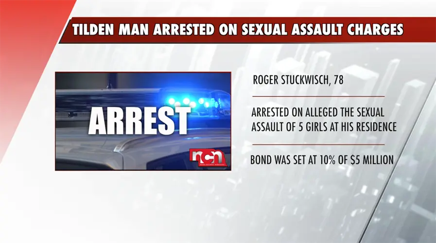Tilden Man Arrested On Multiple Counts of Sexual Assault of a Child