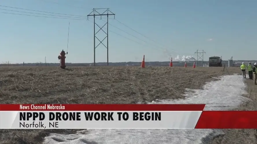 NPPD Begins Drone Work on Transmission Lines