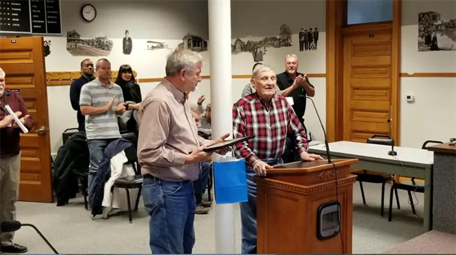 World War Two Army Veteran, Honored by Gage County Board