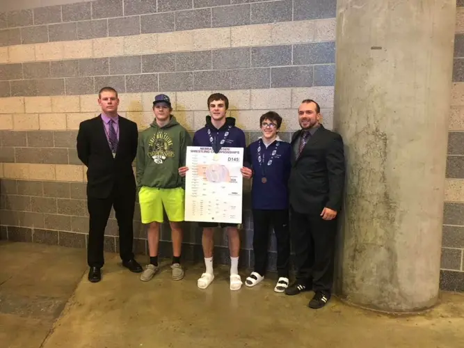 VIDEO: Garden County's Holthus wins state wrestling championship