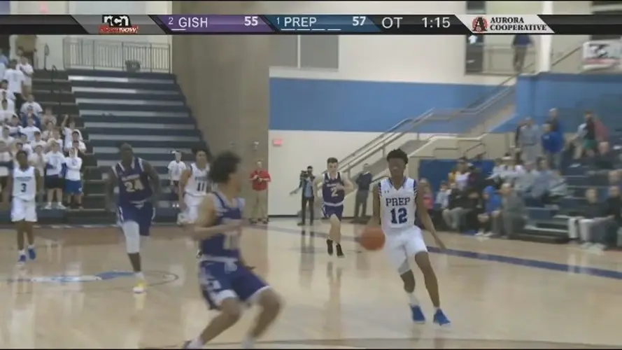 Prep Survives OT Bout with Grand Island to Win District Title