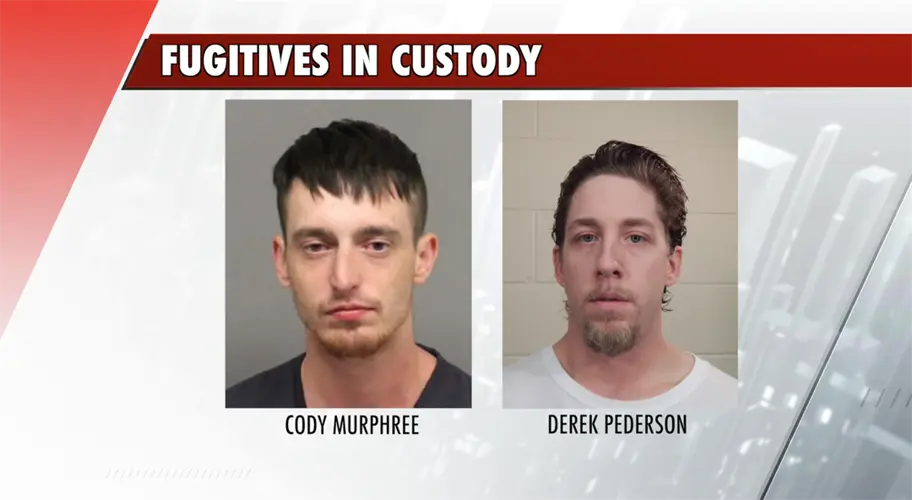 Cody Murphree and Derek Pederson In Custody