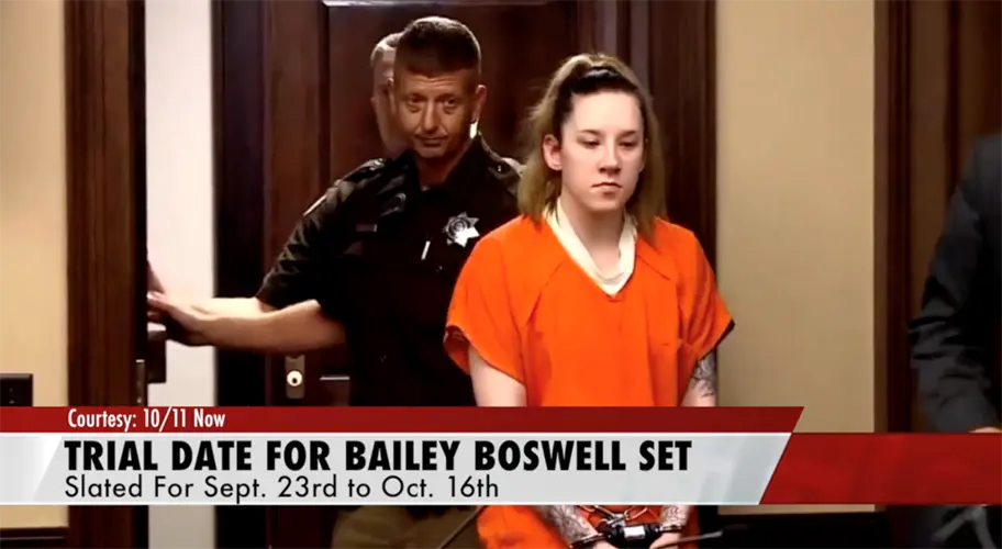 Trial Date Set for Bailey Boswell