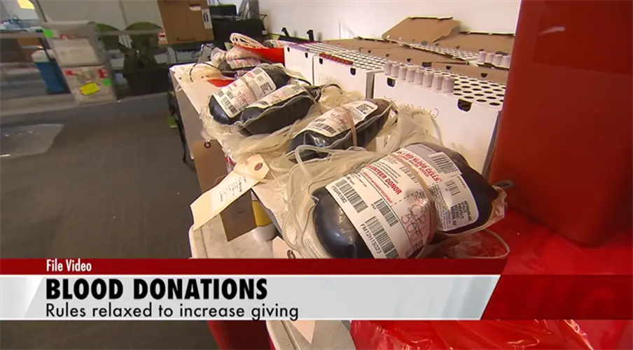 FDA changes blood donor rules due to pandemic
