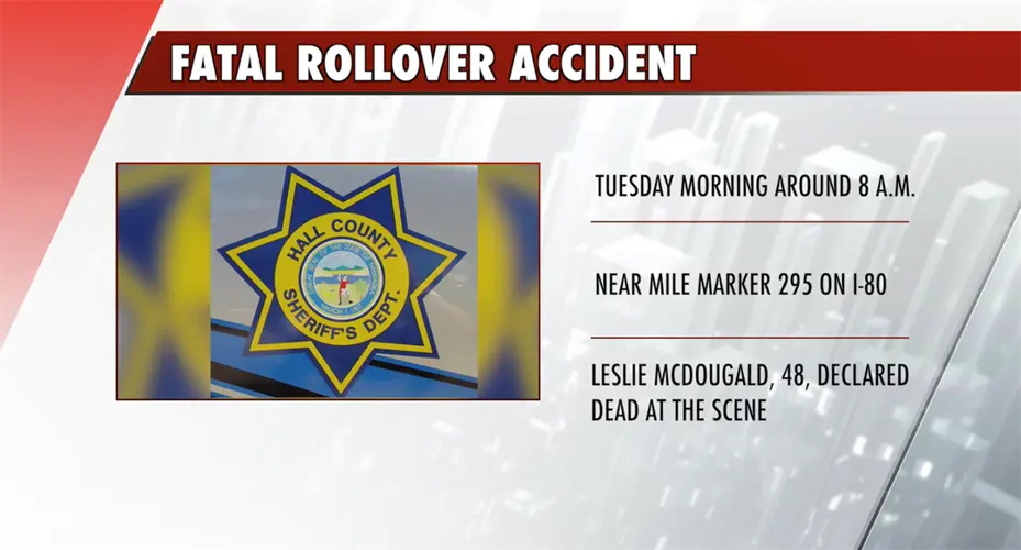 One Dead After Hall County Car Accident