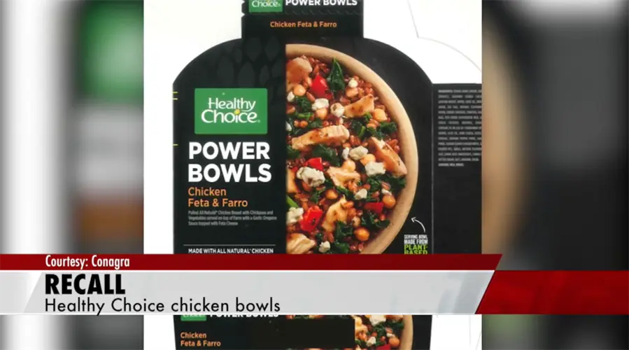 Conagra recalls 131K lbs Healthy Choice Chick Bowls