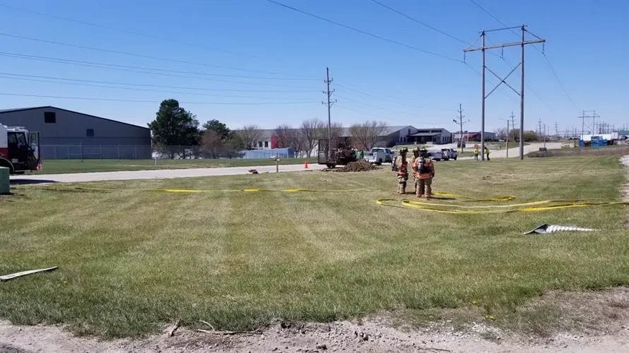 Beatrice Firefighters Sent to Gas Line Break, at Industrial Park