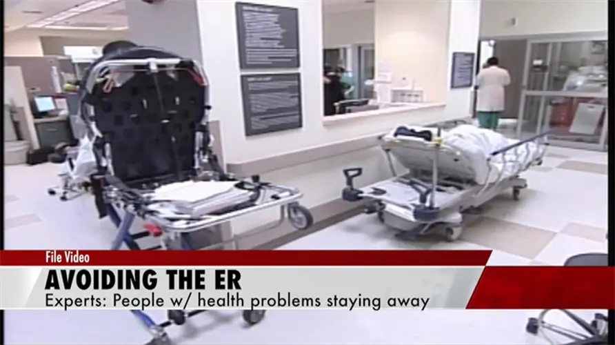 Many people with health issues avoiding ER