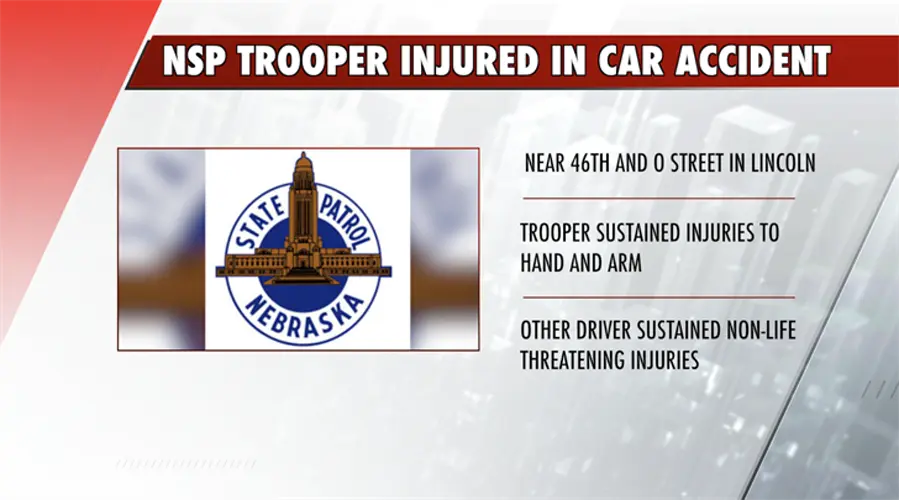 NSP Trooper Injured in Car Accident