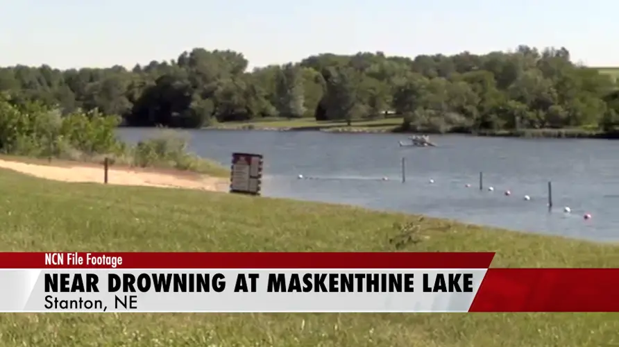 Boy Nearly Drowns at Maskenthine Lake