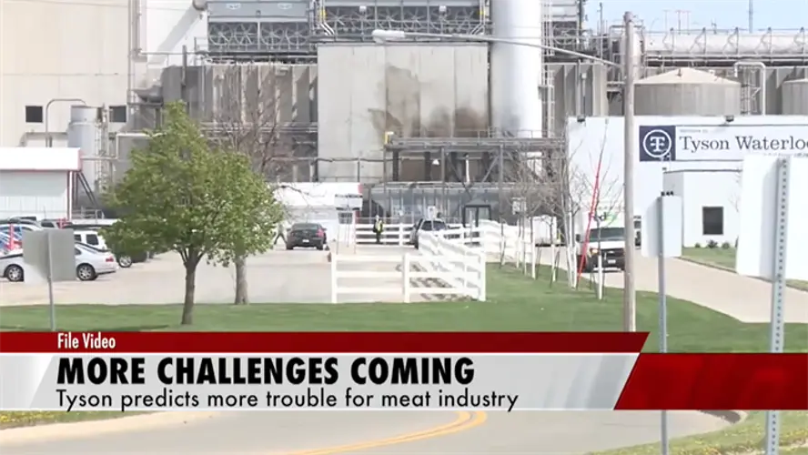 Tyson Foods expects continued challenges