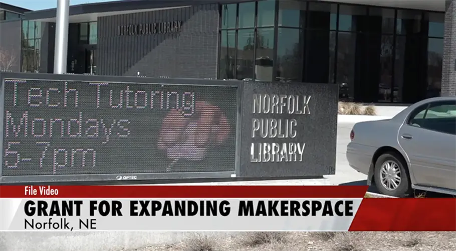 Norfolk Library Receives Grant for MakerSpace