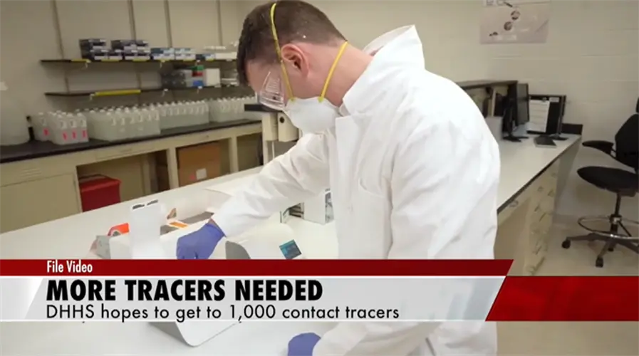 DHHS ramping up contact tracing team, looking to get to 1,000 tracers