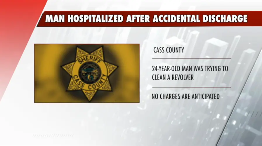 Man Hospitalized After Accidental Discharge