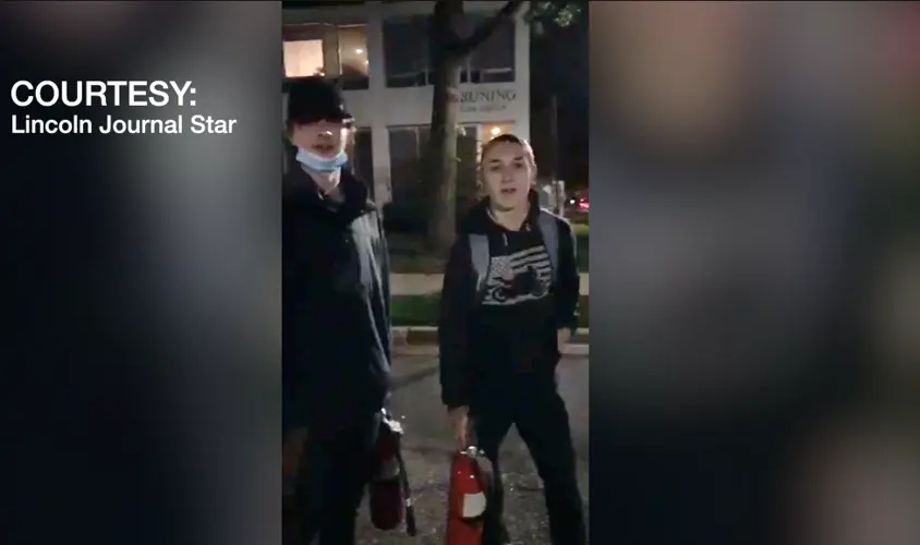 Two Beatrice Teenagers Fight Fires Amidst Lincoln Riot
