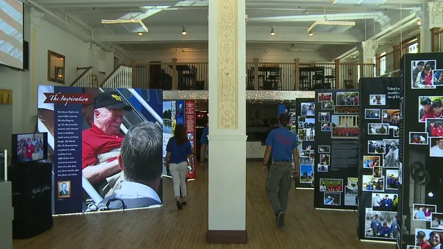 Veterans memorial makes stop in Columbus