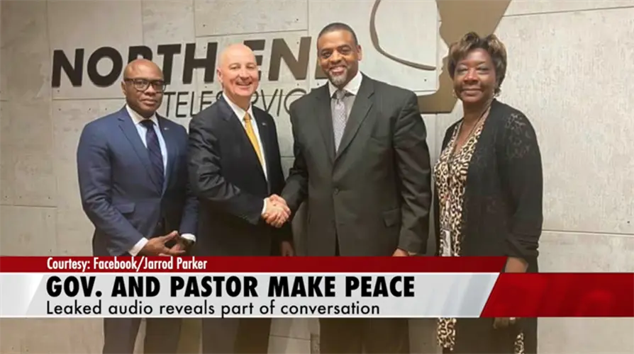 Ricketts and Omaha pastor reconcile, audio of conversation leaked online
