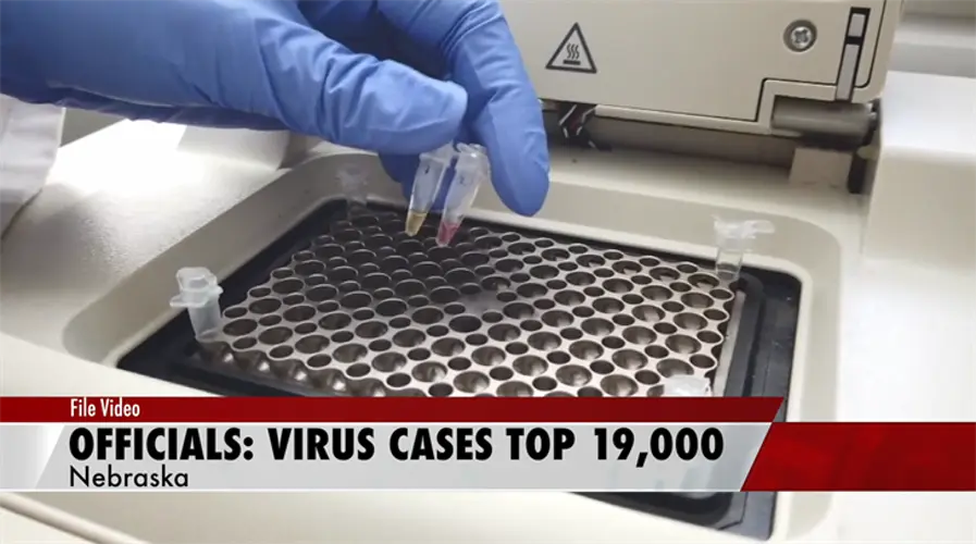 Nebraska health officials: Virus cases in state top 19,000
