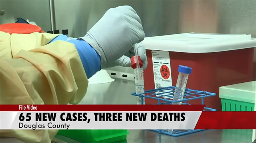 65 new cases, three new deaths in Douglas County