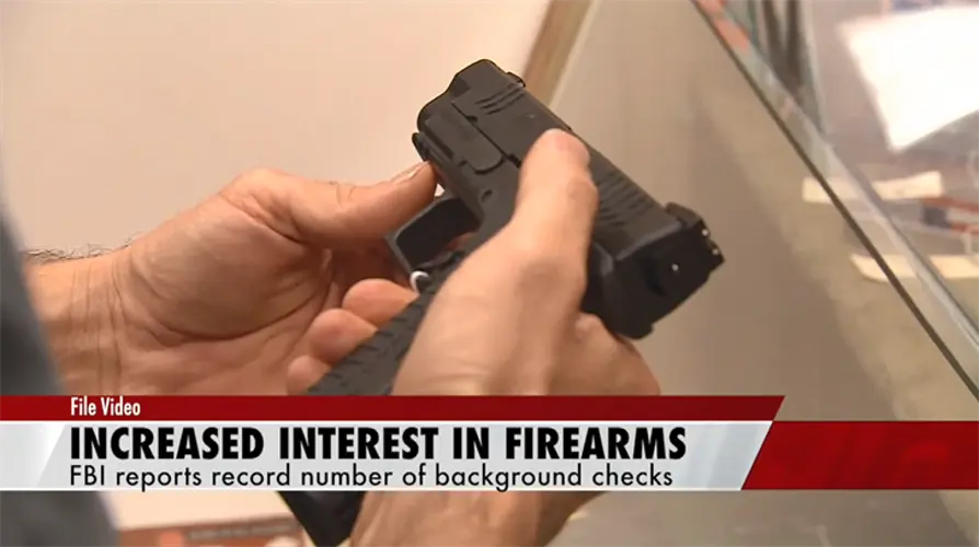 FBI gun background checks set record in June