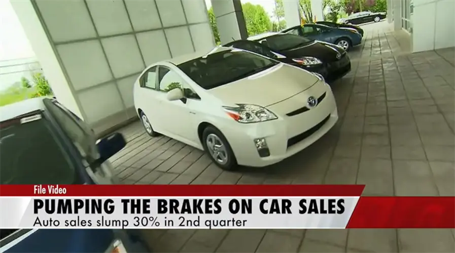 US car sales tank in the 2nd quarter