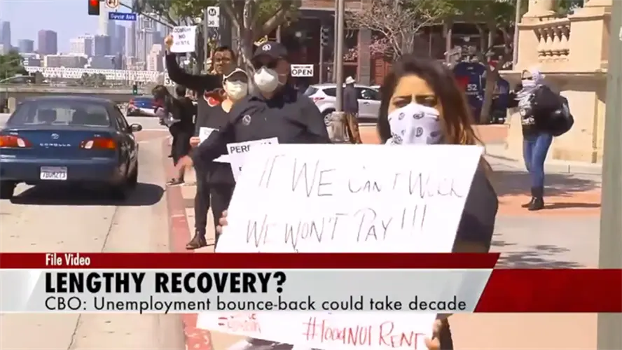 CBO: Unemployment rate will take decade to recover