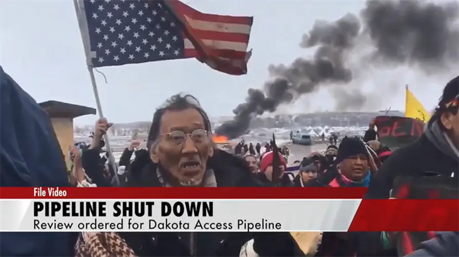 Judge orders temp shut down of Dakota pipeline