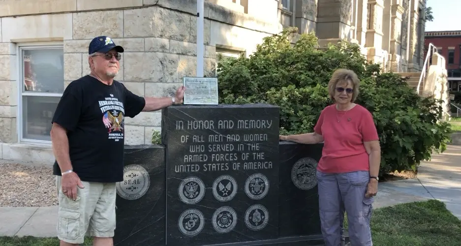 Fairbury Man Honored For His Military Service