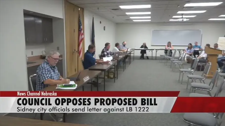 Sidney city officials write letter in opposition of proposed bill in legislature