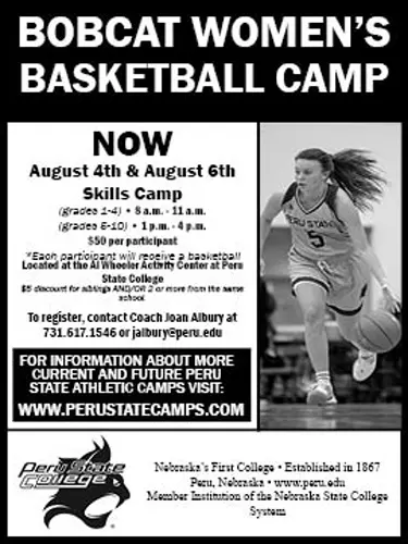 Peru State Girls Basketball Camp Schedule Change