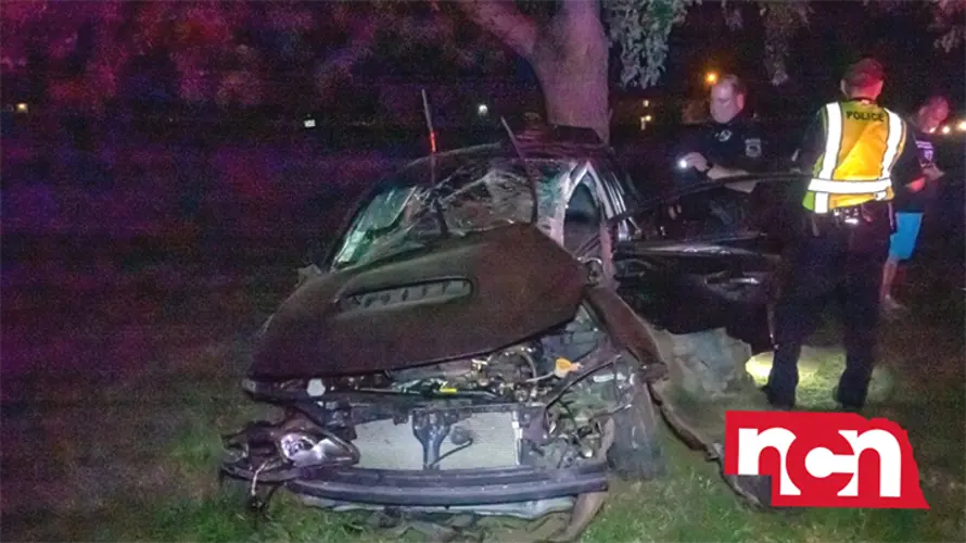 Omaha driver extricated from vehicle following late night Norfolk accident