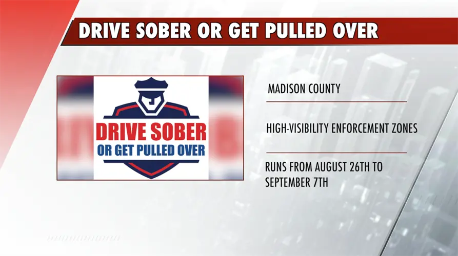 Drive Sober or Get Pulled Over Enforcement Campaign