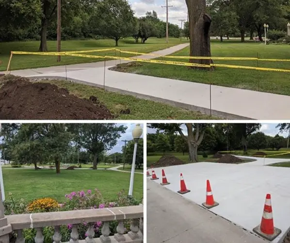Access Improvements Made Around Nichols Park Bandstand