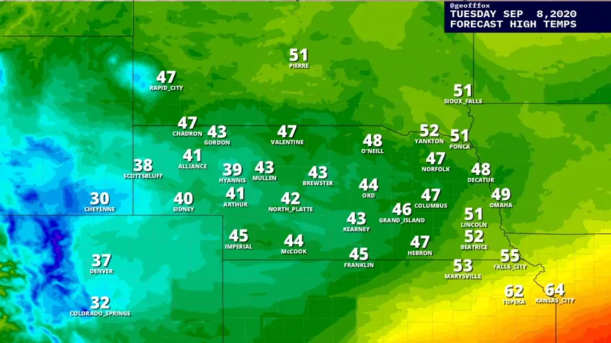 Snow this week? Weather service says it's possible