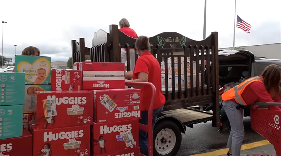 The Briggs And Barrett Project Organizes Diaper Drive