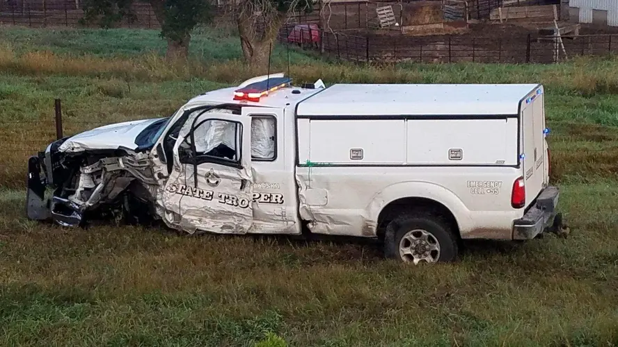 NSP Trooper Involved In Crash Near Dorchester