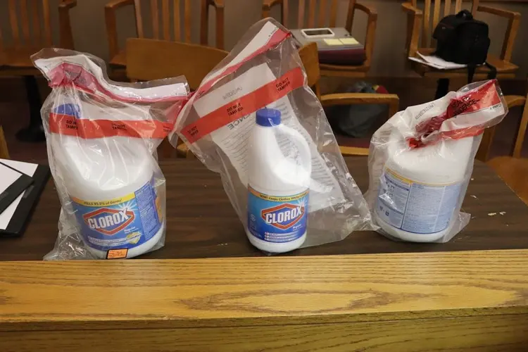 Bleach purchase among key findings on Monday in Boswell trial