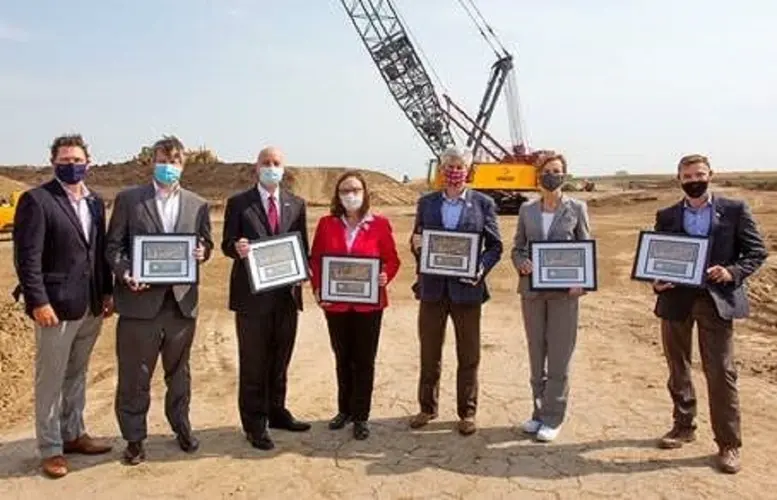 Officials Mark Progress on Lincoln South Beltway Project