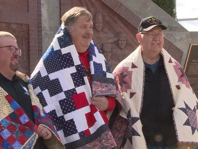 Quilt of Valor awarded to three North Platte veterans