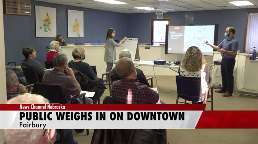Fairbury residents narrow focus on downtown revitalization at public meeting