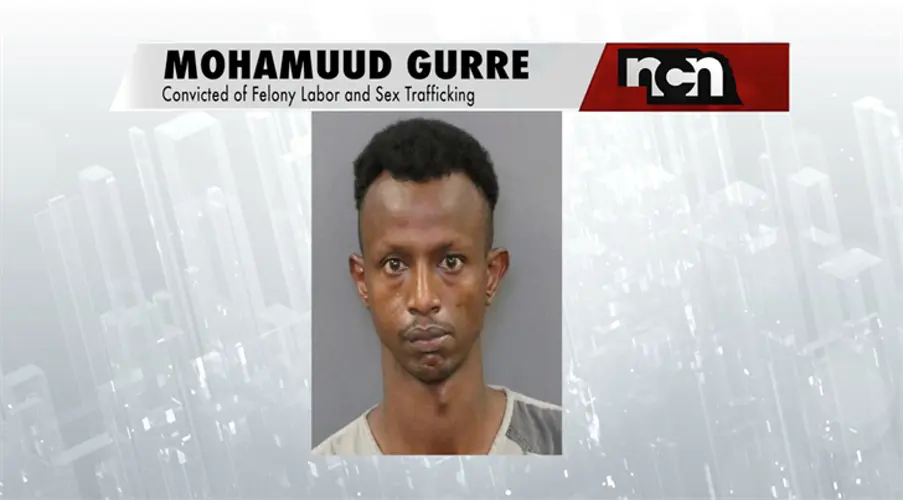 Nebraska man convicted of felony human trafficking